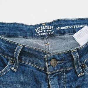 Levi Signature Womens Jeans Size 12 Short Straight